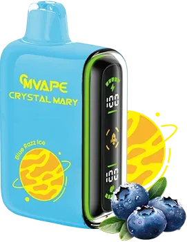 CM VAPE,Crystal Mary,Blue razz ice